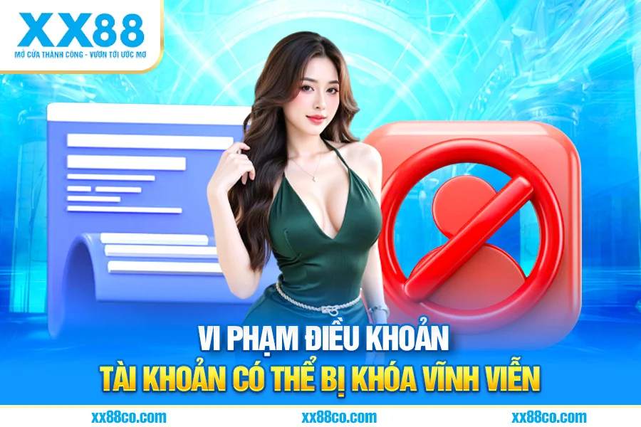 Vi Phạm Điều Khoản – Tài Khoản Có Thể Bị Khóa Vĩnh Viễn